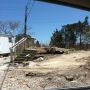 First time seeing my grandmoms house after sandy, and this is what's left. #sad #shorehouse