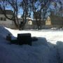 Good morning #Regina still lots of #Snow here 