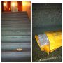 Ik vind mijn pakketje opgemaakt en wel terug in mijn portiek. Gelukkig met inhoud. Niet zo netjes van @PostNL