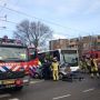 Inzittenden lijken aanspreekbaar. Vooral veel brandweer inzet #aanrijding
