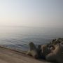 パパと海まで散歩いってきた！磯のかほりヽ(´ー｀)ノ