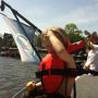 apen op de boot! #qday