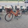 Chilling today on my bicycle Gazelle. Got to love Netherlands.