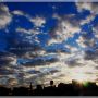 早起きは三文の徳　荒れた昨夜とはうって変わって、、#空でつながる #photo_by_Canno