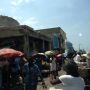 This is the main rd in City Soley,  it's actually getting a little safer than before the earthquake 
