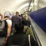 ロンドン。地下鉄のエスカレーターは左側をあけている。大阪流だな。