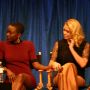 #TheWalkingDead's Danai Gurira and Laurie Holden at #PaleyFest 2013 (photo credit: Jennifer Schadel/ @ENTKaleidoscope)