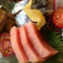 #Yamazato was volop genieten. Unieke formule zonder fusion elementen met topproducten. Op foto een bijna rosé tonijn.