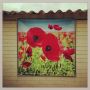 De nieuwe tuinposter hangt!!! Ik vind hem leuk…