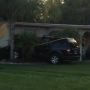 CHECK THIS OUT: SUV vs. house in orlando. no injuries. this is off millinockett lane #Fox35