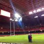 Team run at the Millenium Stadium finished. Can't wait to experience this stadium full!