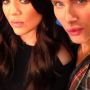 Me and @KhloeKardashian with no sleep at @GMA right now.