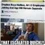 Dropbox acquires Mailbox: Well... 