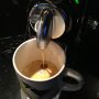 I love my birthday present. Cappuccino machine. See my  #Pittsburgh #Penguin mug cup from 20 years ago. #hockey