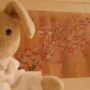 Lookie! Beautiful painting by @pasikas now decorated on my wall!! :D