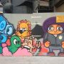 #Graffiti op tijdelijk gewenste plekken in Amsterdam Schutting bij #bouwplaats Voorbeeld voor #033pp ?