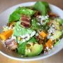 RT @XocoChicago Seasonal Salad:Butter lettuce, mango, bacon, avocado, pepitas, queso fresco, sherry-agave vinaigrette