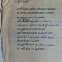 Op een los blaadje het gedicht ‘Tuinfeest’ #zwartkijken