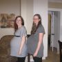 Me and my SIL - side view 