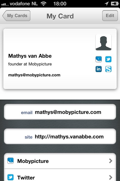 playing with the updated #cardcloud app... like that you can add new cards! go @renn