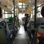 Quiet, empty morning bus. Difficult not to fall asleep and miss the bus stop. #tokyo 