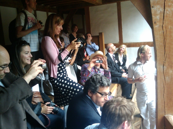 Shakespear Globe, we get a tour