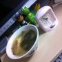 ... とか、怒っていたら(^_^;) お茶碗にmiso soupを入れちゃったナウ〜 いただきます。 #happy #thanks #peace ♥ ☻ ♥