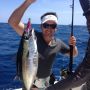 Just reeled me in a nice tuna out here on the waves about a mile north of @BakersBay
#sashimitime