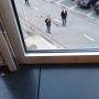 En daar heb je Tom en de rest van @editorsofficial op de #3fm parkeerplaats  by michielveenstra