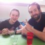Anton met @kbiri op bezoek