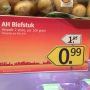 Wacht even. Wat voor vlees is dit? Ik houd niet van teveel betalen maar dit slaat nergens op #ah
