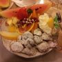 Fruit... met poffertjes :)