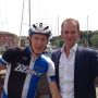 Back to the Naples roots... With @RGUpdate, @RichardPlugge and suit supplier @ZanoStyleNotes. #giro #ridethefuture 