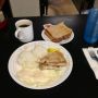 #Saturday morning #breakfast: grilled ahi and eggs. Yeah, switching it up. #Weekend #Saturday 