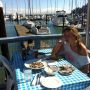 lunch at Sam's cafe - Tiburon