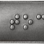 "Don't touch" written in Braille. That's that one solved. 