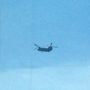 The #chinook helicopter landing in North #Manchester. 
#HeatonPark #boghartHoleClough 
