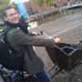 Jens tries the bike
