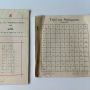 Mapje 1941, ‘42 en ‘43 Montessori school. Zo leerden ze de tafels #zwartkijken 