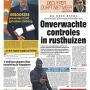 voorpagina - Onverwachte controles in rusthuizen (23-05-2013)