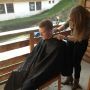 Nice rest day here in Vailloire! And we solved my bad hair week during the Giro! by s_kruijswijk