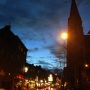 Aachen, mon amour. Streets of Aachen. #sonnenuntergang in #blau plus #regen ;-)