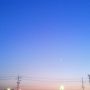 スモーキーな空。細い三日月は…ちょっと無理か #空 #sky #雲 #cloud #写真 #photo #イマソラ #mysky #岐阜 #gifu #多治見 #tajimi