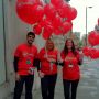 The penultimate leg of our Virgin Money Balloon Tour is in #Manchester today, can you guess which street? ^EM