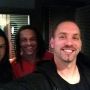 In the studio producing a new artist @Lessonscg AMAZING album coming soon! @clintonemusic