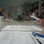 BEHIND THE SCENES: last meeting before our mount dora #Fox35 on the road show.