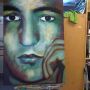 work in progress oil painting
