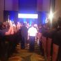 High-fives to all the brave young @usairforce @USMC @USNavy @USCG @USArmy recruits I saw take the oath last night.
