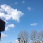 Er waren vanmiddag bij #Inholland #Alkmaar net zoveel studenten als wolken in de lucht. #Vakantie