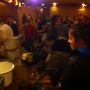 Noodweer in #Taize. Regenwater in #Verzoeningskerk meteen door #community opgeruimd 